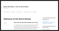 Desktop Screenshot of dartstechnique.com